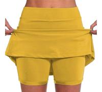 Générique Jupe Culotte,Votre Compte Mes Commandes,avec Poches Sport Décontracté Jupe Couleur Unie Grande Taille Short Taille Moyenne Pantalons- La Randonnée, La Course Pas Cher