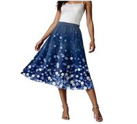 Générique Jupe Longue Femme Jupe Femme Été Jupe Bohème Confort Et Élégance pour Toutes Les Occasions D’été Et Les Fêtes Tendances Chic