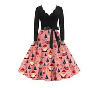 Générique Jupe Noel, Fête Fete Paillettes Renne Sequin Vintage Nuisette L'an Vetement Rouge Réveillon Robe Soiree Femme, Sexy Tenue de Soiree Femme, Lingerie Robe Noël, 4XL