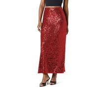 Générique Jupe Paillette Femme de Loisirs Jupe Longue à Paillettes Sequin Argenté Doré Noire Sequins Taille Élastique Crayon Mode Sexy Ete Chic et Elegant Petite Jupes Longues Élégantes pour Femmes