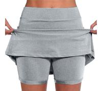 Générique Jupe Short,Mes Commandes en Cours de Livraison amaon,avec Poches Sport Décontracté Jupe Couleur Unie Grande Taille Short Taille Moyenne Pantalons- La Randonnée, La Course Pas Cher