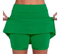 Générique Jupe Short,Mon Compte amaonecafe en Grain,avec Poches Sport Décontracté Jupe Couleur Unie Grande Taille Short Taille Moyenne Pantalons- La Randonnée, La Course Pas Cher