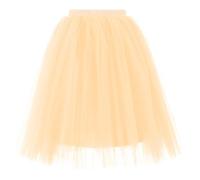 Générique Jupe Tulle Femme - Costume Carnaval ; Tutu Femme, Deguisement Adulte Carnaval Robe Princesse, Déguisement Année 80 Glamour Jupes Mode Slim Fit - Music Festival Costume Teint M