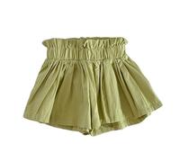 Générique Jupe Tutu en Tulle Fille Robe De Danse Classique Ballet Pettiskirt Étoile Jupe De Tulle Agencement Costumes Petticoat Fluo Danse en Maille Étincelant Adorable Mode Vert Clair 7-8 Ans