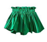 Générique Jupe Tutu en Tulle Fille Robe De Danse Classique Ballet Pettiskirt Étoile Jupe De Tulle Agencement Costumes Petticoat Fluo Danse en Maille Étincelant Adorable Mode Vert 4-5 Ans