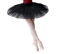 Générique Jupe Tutus de Ballet Professionnelle, 7 Couches de Tulle, Plateau d ' Organdi Dur, Jupe de Danse de crêpes, Culotte intégrée, Tutus de Danse de crêpes
