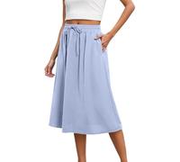 Générique Jupon Femme Longue sous Robe Antistatique en Dentelle Long Léger Demi avec Cordon Jupe Taille élastique Confortable Lingerie sous-vêtement pour Mariage Fille