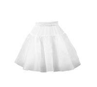 Générique Jupon sous Robe Fille Petticoat Années 50 A-Ligne Tutu Jupons pour Fille Rockabilly Jupe Tulle Vintage Fond de Robe 3-6 Ans