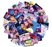 Générique K-Pop D-Demon H-Hunters Goodies Autocollants Stickers K Pop Merch RU mi Mi ra Zo EY Stickers Sa ja Boys Ji Nu Der PY Cat Sticker Autocollants en Vinyle imperméables pour Adolescentes
