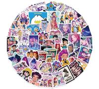 Générique K-Pop D-Demon H-Hunters Goodies Autocollants Stickers K Pop Merch RU mi Mi ra Zo EY Stickers Sa ja Boys Ji Nu Der PY Cat Sticker Autocollants en Vinyle imperméables pour Adolescentes