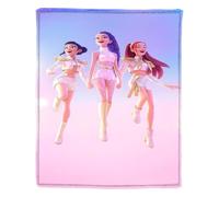 Générique K Pop De-Mon Hunters Couvertures en Molleton de Flanelle Couvertures Moelleuses Douces Huntrix Rumi/Mira/Zoey Couverture de Canapé en Canapé Lit Chaise Berceau Enfunt-Home-181