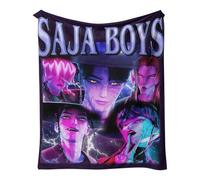 Générique K Pop De-Mon Hunters Couvertures en Molleton de Flanelle Couvertures Moelleuses Douces Huntrix Rumi/Mira/Zoey Couverture de Canapé en Canapé Lit Chaise Berceau Enfunt-Home-1377