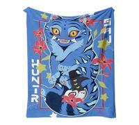 Générique K Pop De-Mon Hunters Couvertures en Molleton de Flanelle Couvertures Moelleuses Douces Huntrix Rumi/Mira/Zoey Couverture de Canapé en Canapé Lit Chaise Berceau Enfunt-Home-1425