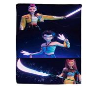 Générique K Pop De-Mon Hunters Couvertures en Molleton de Flanelle Couvertures Moelleuses Douces Huntrix Rumi/Mira/Zoey Couverture de Canapé en Canapé Lit Chaise Berceau Enfunt-Home-175