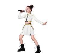 Générique K Pop Demon Cosplay Enfants Deguisement Rumi K-Pop pour Filles Costume de Performance Pop Singers Déguisement Complet pour Halloween Fête 100