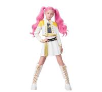 Générique K Pop Demon Cosplay Enfants Deguisement Rumi K-Pop pour Filles Costume de Performance Pop Singers Déguisement Complet pour Halloween Fête 100