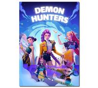 Générique K_pop Demon_Hunters_ Poster, Mira Rumi Joey Saja Boy Huntrix Demon Hunter Affiche Décoration Peinture Toile Mur Art Salon Affiche Chambre Peinture Anniversaire Vacances Cadeau