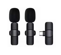 Générique K8 Mini. Microphone sans Fil Double,Transmission 20m, Latence 0,009s, Réception Omnidirectionnelle, 6 Heures d'Autonomie