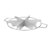 Générique Käsekuchen -Slicer -Kuchenschneider -Kuchen -Slicer Portion Marker | Outils de cuisine en acier inoxydable 6/9/10 tranches pour les biscuits à gâteau pizza home boulangerie