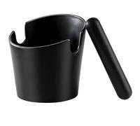 Générique Kaffee-Ausklopfbox, Espressosatz-Ausklopfbox - Kaffee-Espresso-Entsorgungsbehälter | Espresso-Puck-Knockbox Mit Abnehmbarer Klopfstange, Rutschfester Boden Für Espressomaschine