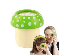 Générique Kaléidoscopes pour, Kaléidoscope aux Champignons | Kaléidoscope aux Champignons Mignon en Bois Naturel pour Tout-Petits,Jouets de développement Scientifique éducatif, Jouets Portables po