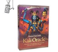 Générique Kali Oracle - Deck de Poche pour débutants avec Collier - Design Stimulant, Facile à Utiliser