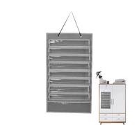 Générique Karate Belt Display Rack - Belt Display, Wall Mounted 8 Belts Rack with Dust Cover | Karate Beltt Diisplay, Easily Insert and Remove for Kids and Adults