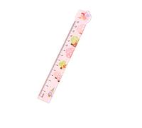 générique Kawaii Dessin animé règle Plastique Bricolage Dessin Outils étudiant école Fournitures de Bureau 15 CMPratique et Attrayant
