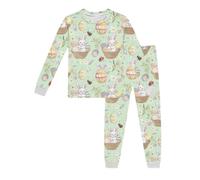 Générique Kawaii Style GNOME PâQues Printemps Enfants GarçOns Sweat à Capuche Polaire Tops Chemises