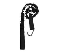 Générique Kayak Fishing Rod, 80cm Coiled Lanyard Stretchable Strap, Lightweight Canoeing Fishing Pole Rope, Nylon Elastic Alloy Buckle Accessories for Paddle, Kayak