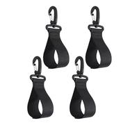 Générique Kayak Paddle Clip | 4 Pieces Pole Storage Fastener Hook for Outdoor Shore, Coast, Marine, Canoe, Boat Water Sports Lake Beach Rafting