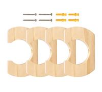 Générique Kayak Paddle Holder, Oar Keeper Wall Mount Kayak Paddle Storage Rack, Scratch-Proof Space Saving Keeper for Garage Living Room Bedroom Balconies Outdoor Indoor