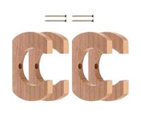 Générique Kayak Paddle Mount, Wall Storage Oar Holder Set, 4 Piece Secure Hanging System, Heavy Duty Steel Bracket Build, Space Saving Garage Design Style, Garage Shed Basement Use for Canoe