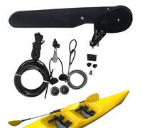 Générique Kayak Rudder Kit, Fishing Boat Steering Replacement 20.08x3.24 inches, Precision Control Nylon Accessories, Durable Trolling Rudder Parts for Canoe Bass Ship Trailer Outdoor Water Use