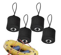 Générique Kayak Scupper Plugs 4 Pack - Lanyard Attached EVA Hole Stoppers | Water Control Bung for Kayak, Canoe, Dinghy, Boat Drain Holes, Waterproof Accessories