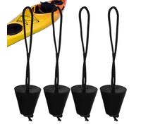Générique Kayak Scupper Plugs, 4 Pack Universal 1.57 inch Drain Stopper Set