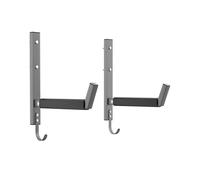 Générique Kayak Storage Rack - 2 Pieces Surfboard Hook 200Lbs Capacity - Kayak Wall Mount Storage Brackets | for Canoes Indoor Outdoor Fence Home Shed Apartment