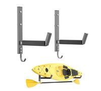 Générique Kayak Wall Rack - Heavy Duty 200Lbs Surfboard Holder for Storage | Heavy Duty 2 Piece Wall Mount Kayak Rack With 200Lbs Capacity For Canoe And Surfboard Storage In Home Shed Or Garage