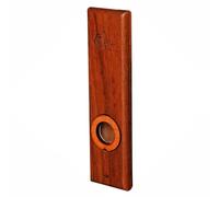 Générique Kazoo pour Accompagner Guitare et Ukulélé en Extérieur en Bois Marron Portable Structure Simple, Instrument de Musique