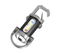 Générique Key Chain Light - Key Ring Light - Rechargeable Torch 3 Modes Bright Compact Pocket Lamp for for Men and Women, This Lamp Is a Reliable Companion for Night Adventures