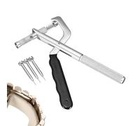 Générique Key Cutter Tool | With 3 Pins Folding Multifunctional Non-Slip Tool | Manual Key Cutter - Marine Motorcycle RV Truck Boat Vehicle Repair Removal Home Garage Interior