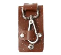 Générique Key Holder For Belt - Belt Key Holder | Detachable PU Leather Lanyard | Elegant PU Leather Keyring | Keys Belts Clip For Men Nurse Duty Purse Work Security Law Enforcement