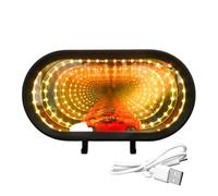 Générique Key Holder Wall Mount - 17.1x8.5x12.2cm Modern Rechargeable Organizer | Infinity Garage Key Holder Wall Decor | For Living Room Bedroom Entryway Hallway Farmhouse RV Men Dad Enthusiasts