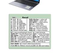 Générique Keyboard Hotkeys - Increase Your Productivity SM No-Dirt Adhesive | Wide Application: Unleash PVC Sticker For 13-16 Inch Laptop Desktop Computer Notebook Monitor PC Workstation