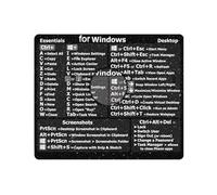 Générique Keyboard Hotkeys - Increase Your Productivity SM No-Dirt Adhesive | Wide Application: Unleash PVC Sticker For 13-16 Inch Laptop Desktop Computer Notebook Monitor PC Workstation