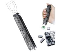 Générique Keyboard Key Remover - 2-in-1 Anti Slipping Keycap Puller | Universal Key Cap Removal Tool | Essential for Mechanical Hot Swappable Keyboard Maintenance and Cleaning