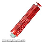 Générique Keyboard Keycap Puller - 2-in-1 Anti-Skid Switch Remover Tool | Key Caps Extractor for Hot Swappable Mechanical Keyboard Maintenance Cleaning Repair DIY Enthusiasts Accessories