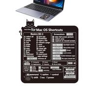 Générique Keyboard Sticker, No-Dirt Adhesive Keyboard Stickers | PC Reference Keyboard PVC Sticker For 13-16 Inch Laptop Desktop Computer Notebook Monitor PC Workstation