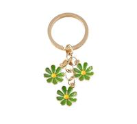 Générique Keychain Cute Enamel Colorful Sakura Flower Sweet For Women Girls Handbag Accessories DIY Gifts(Light Blue)