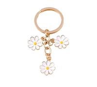 Générique Keychain Cute Enamel Colorful Sakura Flower Sweet For Women Girls Handbag Accessories DIY Gifts(Orange)